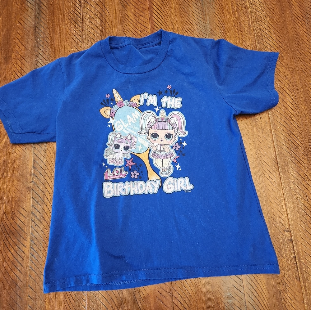 🎈2/$15 L.O.L. doll birthday shirt